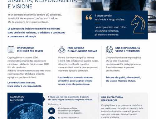 Fare impresa nel tempo: stabilità, responsabilità e visione