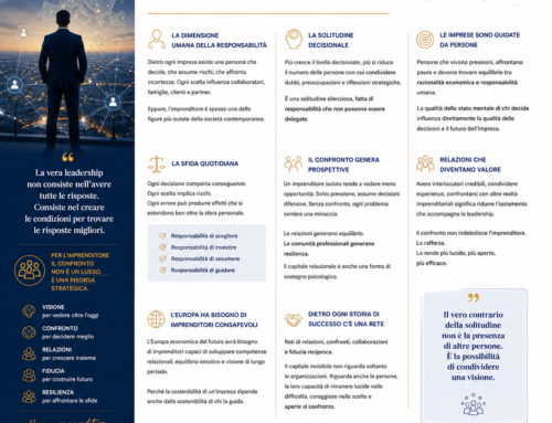 La solitudine dell’imprenditore: il capitale invisibile delle relazioni